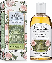 Perfumowana pianka do kąpieli Róża - L'Erbolario Bagnoschiuma al Profumo di Rosa — Zdjęcie N1