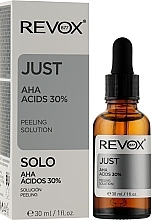 Serum z kwasami alfa-hydroksylowymi - Revox Just Aha Acids 30% Peeling Solution — Zdjęcie N2