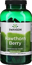 Suplement diety Jagody głogu, 565 mg - Swanson Hawthorn Berries — Zdjęcie N1