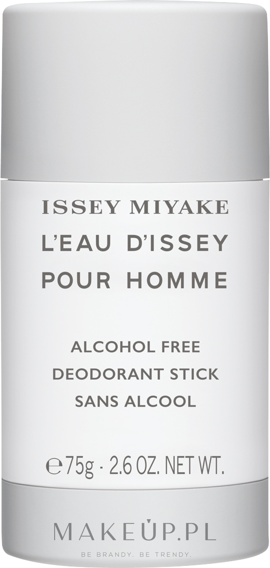 Issey Miyake L'Eau d'Issey Pour Homme - Perfumowany bezalkoholowy dezodorant w sztyfcie dla mężczyzn — Zdjęcie 75 ml