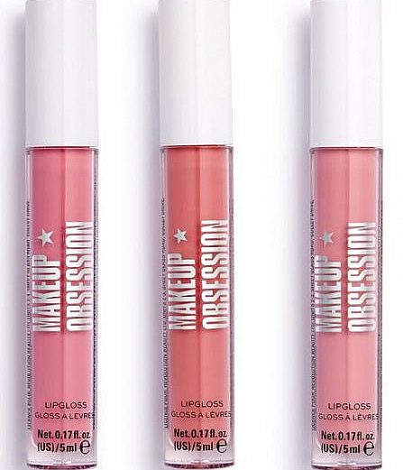 Zestaw - Makeup Obsession Be In Love With Lip Gloss Collection (lipgloss/3x5ml) — Zdjęcie N1