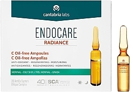 Kup Ampułki z witaminą C dla skóry normalnej i tłustej - Cantabria Labs Endocare C Oil Free Ampoules