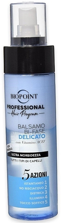 Delikatna dwufazowa odżywka do włosów - Biopoint Delicate Balsamo Bi-Fase — Zdjęcie N1