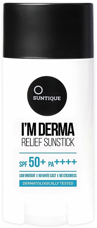 Krem przeciwsłoneczny w sztyfcie SPF 50+ - Suntique I'M Derma Relief Sunstick — Zdjęcie N1