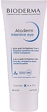Środek do codziennej pielęgnacji podrażnionej skóry powiek 3 w 1 - Bioderma Atoderm Intensive Eye 3in1 Anti-Irritation Care — Zdjęcie N2
