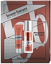 Kup Bruno Banani Magnetic Woman - Zestaw (sh/gel/50 ml + deo/75 ml)