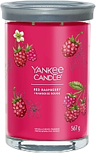 Kup Świeca zapachowa na podstawce Red Raspberry, 2 knoty - Yankee Candle Red Raspberry Tumbler