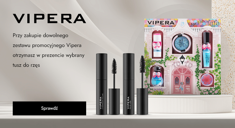 Przy zakupie dowolnego zestawu promocyjnego Vipera otrzymasz darmowy tusz do rzęs do wyboru