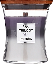 Świeca zapachowa - Woodwick Trilogy Hourglass Candle Amethyst Sky — Zdjęcie N2