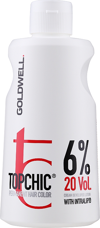 Kremowy utleniacz 6% - Goldwell Topchic Developer Lotion — Zdjęcie N1