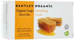 Kup Wygładzające mydło kosmetyczne Miód, otręby i płatki owsiane - Bentley Organic Body Care Smoothing Soap Bar