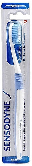 Szczoteczka do zębów wrażliwych RF1446, miękka, niebieska - Sensodyne Sensitive Toothbrush — Zdjęcie N1