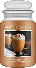 Kup Świeca zapachowa w słoiku - Village Candle Salted Caramel Latte