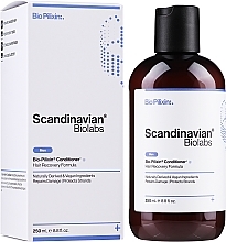 Regenerująca odżywka do zniszczonych włosów dla mężczyzn - Scandinavian Biolabs Hair Recovery Conditioner Men — Zdjęcie N4