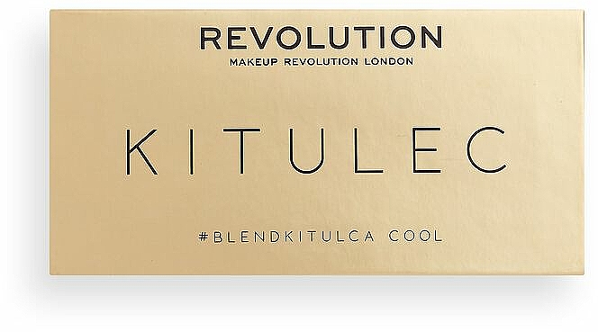 Zestaw - Makeup Revolution Kitulec #BlendKitulca Shadow Palette (2 x sh/palette 7.8 g) — Zdjęcie N2
