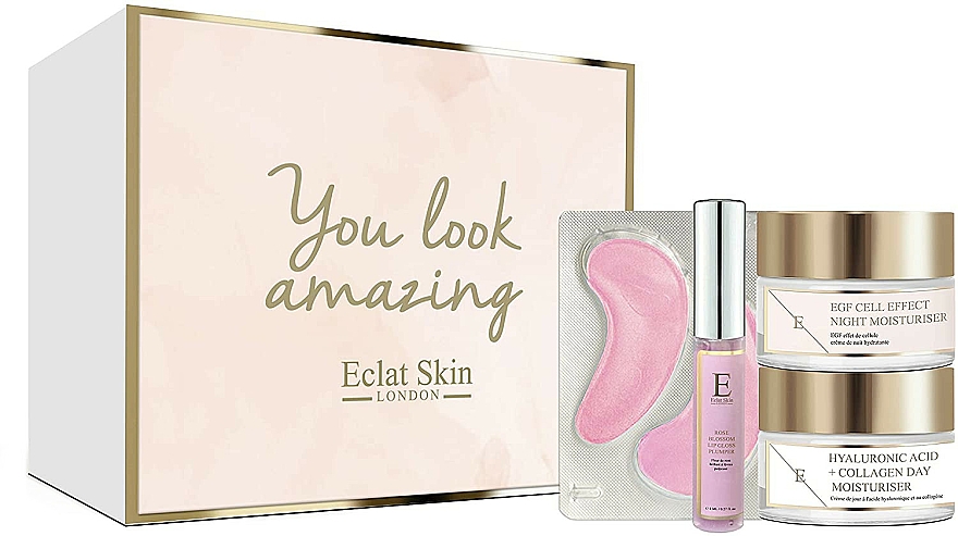 Zestaw, 5 produktów - Eclat Skin London Giftset Skin Hydration Glow Collection — Zdjęcie N1