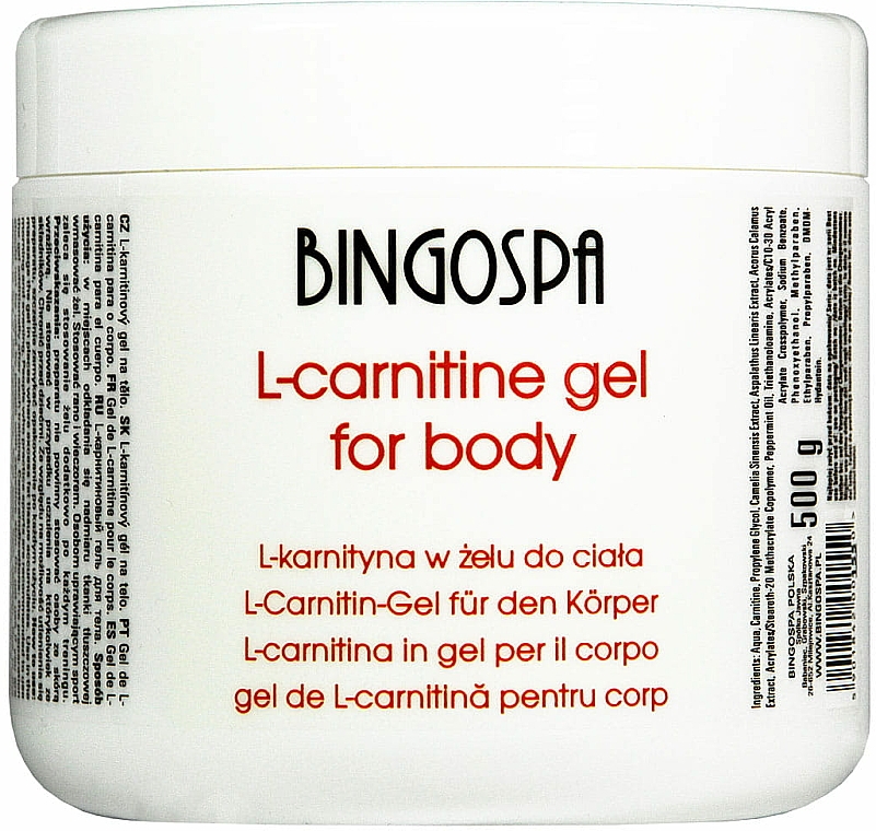 L-karnityna w żelu - BingoSpa L-Carnitine In The Gel — Zdjęcie N1