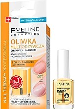 Kup Multiodżywcza oliwka z olejem z awokado i witaminami do skórek i paznokci - Eveline Cosmetics Nail Therapy Professional