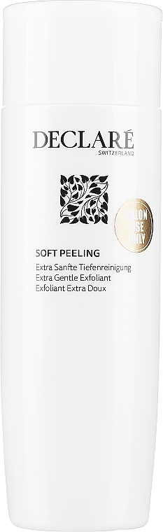 Bardzo delikatny żel złuszczający - Declare Soft Peeling Extra Gentle Exfoliant (Salon) — Zdjęcie N1