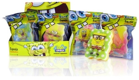 Gąbka kąpielowa dla dzieci, Spongebob - Suavipiel Sponge Bob Bath Sponge — Zdjęcie N2
