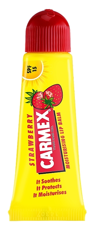 Balsam w tubce do ust Truskawka SPF 15 - Carmex Lip Balm — Zdjęcie N2