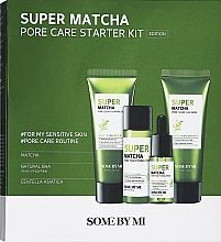 Kup Zestaw do pielęgnacji włosów - Some By Mi Super Matcha Pore Care Starter Kit (gel/45ml + mask/42g + toner/30ml + f/ser/10ml)(miniprodukt)