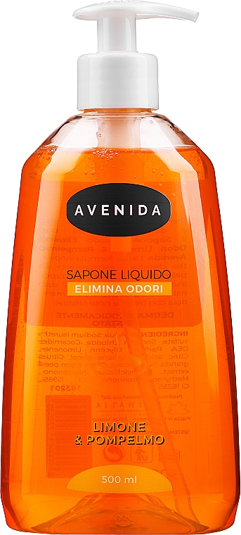 Mydło w płynie Cytryna i grejpfrut - Avenida Liquid Soap — Zdjęcie N1