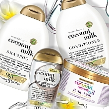 Maska z olejkiem kokosowym do włosów zniszczonych - OGX Coconut Miracle Oil Hair Mask — Zdjęcie N8