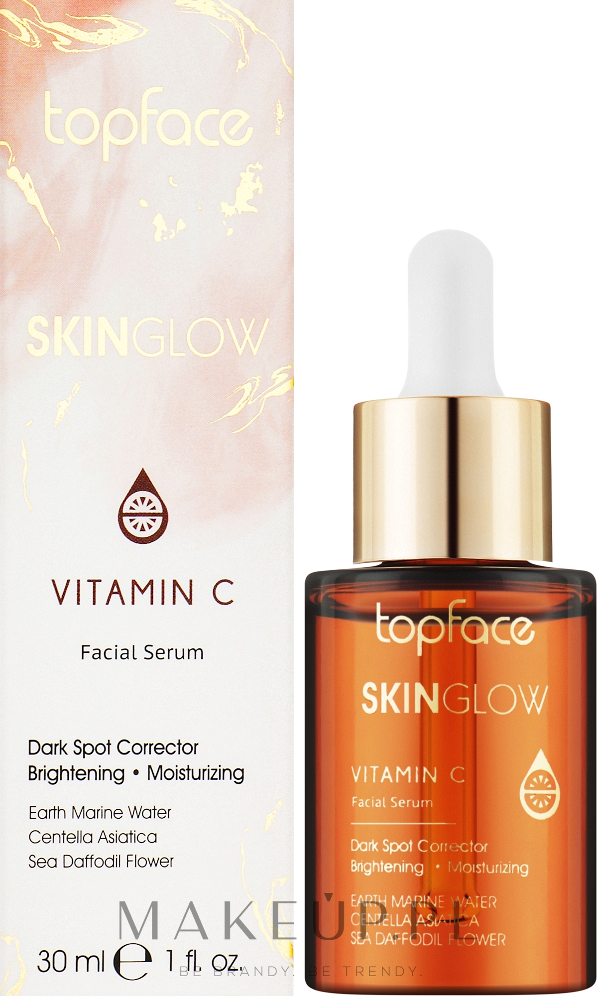 Serum do twarzy z witaminą C - TopFace Skin Glow Vegan Vitamin C Facial Serum — Zdjęcie 30 ml