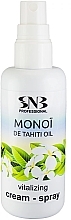 Kup Krem do rąk w sprayu z olejem Monoi - SNB Professional Vitalizing Cream-Spray Monoi De Tahiti 