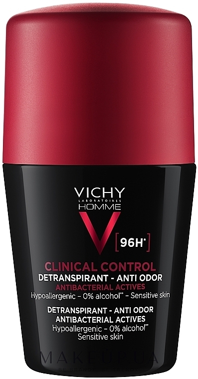 Dezodorant w kulce dla mężczyzn - Vichy Homme Clinical Control Deperspirant 96h