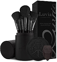 Kup Zestaw pędzli do makijażu, 12 szt. - Luvia Cosmetics Prime Vegan Pro Black Edition Brush Set