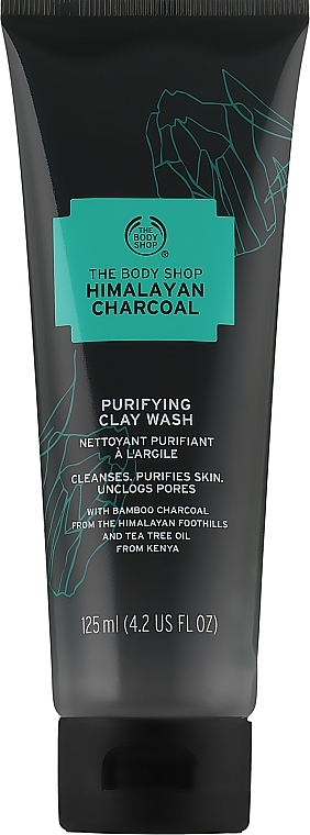 Żel do mycia twarzy, Węgiel - The Body Shop Charcoal Clay Wash — Zdjęcie N1