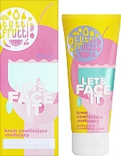 Nawilżający i matujący krem do twarzy - Farmona Tutti Frutti Let`s Face It Moisturizing & Mattifying Cream — Zdjęcie N2