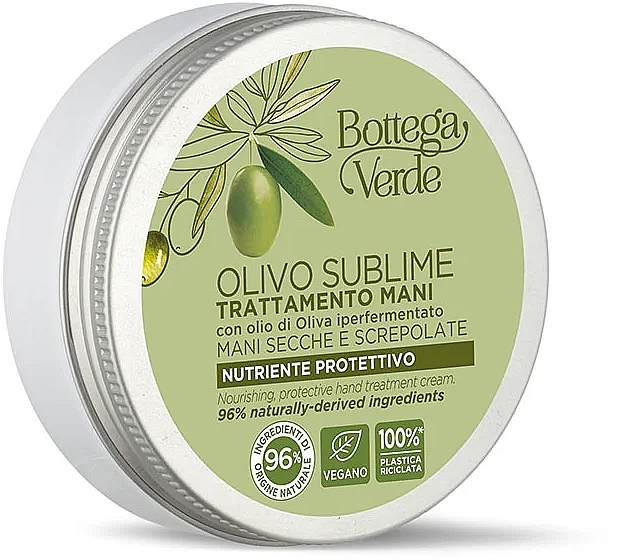 Krem do rąk z oliwą z oliwek - Bottega Verde Hand Cream — Zdjęcie N1