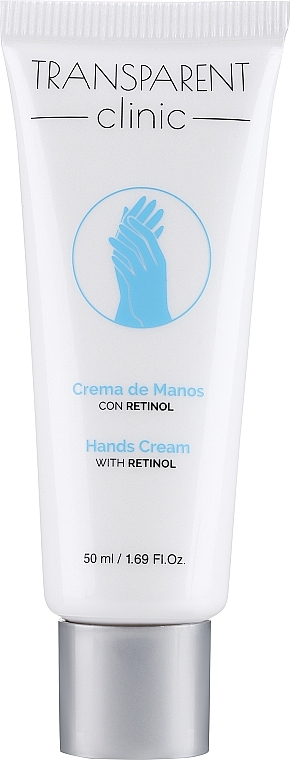 Krem do rąk z retinolem - Transparent Clinic Hand Cream With Retinol — Zdjęcie N1