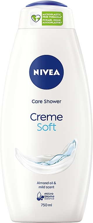 Pielęgnujący żel pod prysznic Olej migdałowy - NIVEA Creme Soft Shower — Zdjęcie N2