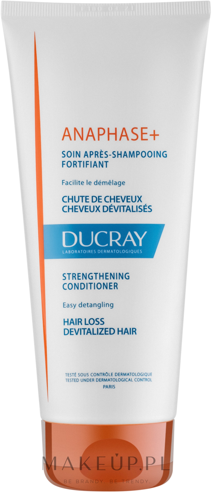 Nawilżająca odżywka do włosów osłabionych i wypadających - Ducray Anaphase+ Conditioner — Zdjęcie 200 ml