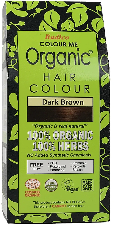 Organiczna farba do włosów - Radico Colour Me Organic Hair Colour — Zdjęcie N1