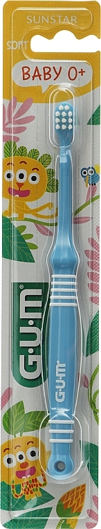 Szczoteczka do zębów dla dzecka, niebieska - G.U.M Toothbrush — Zdjęcie N2