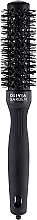 Szczotka termiczna 25 mm - Olivia Garden Expert Blowout Shine Black — Zdjęcie N1