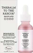 Biomimetyczne serum do twarzy - theBalm To The Rescue Biomimetic Face Serum — Zdjęcie N2