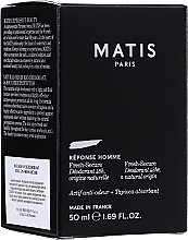 Kup Dezodorant - Matis Reponse Homme Fresh Secure Deodorant 48H Natural Origin