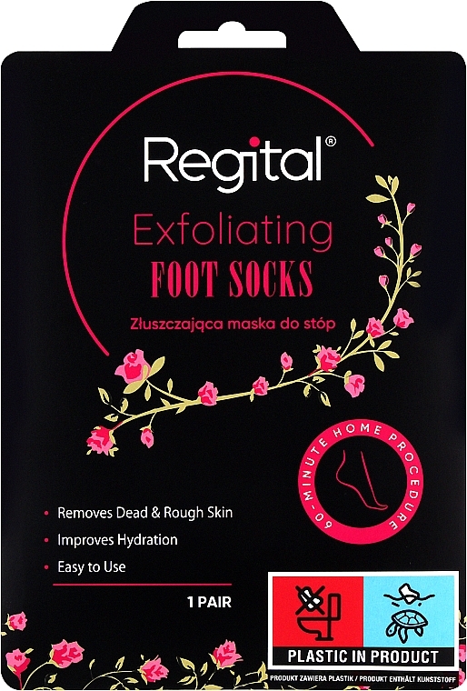 Złuszczające skarpetki do stóp - Regital Exfoliating Foot Socks — Zdjęcie N1