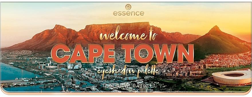 Paleta cieni do powiek - Essence Welcome To Cape Town Eyeshadow Palette — Zdjęcie N1