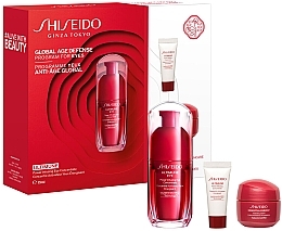 Kup Zestaw - Shiseido Ultimune Global Age Defense Program For Eyes (f/conc/5ml + eye/conc/15ml + f/cr/15ml)