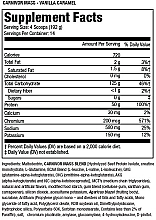 Odżywka wzmacniająca mięśnie o smaku waniliowego karmelu - MuscleMeds Carnivor Mass Vanilla Caramel — Zdjęcie N2