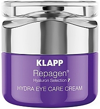 Nawilżający krem pod oczy - Klapp Repagen Hyaluron Selection 7 Hydra Eye Care Cream — Zdjęcie N1
