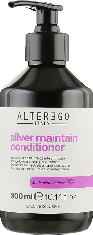 Odżywka neutralizująca żółte odcienie - Alter Ego Silver Maintain Conditioner — Zdjęcie N1