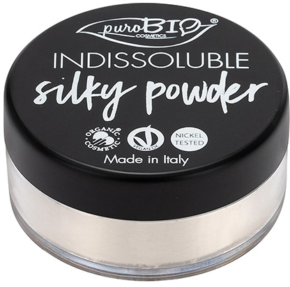 Sypki puder do twarzy - PuroBio Cosmetics Indissoluble Silky Powder — Zdjęcie N1